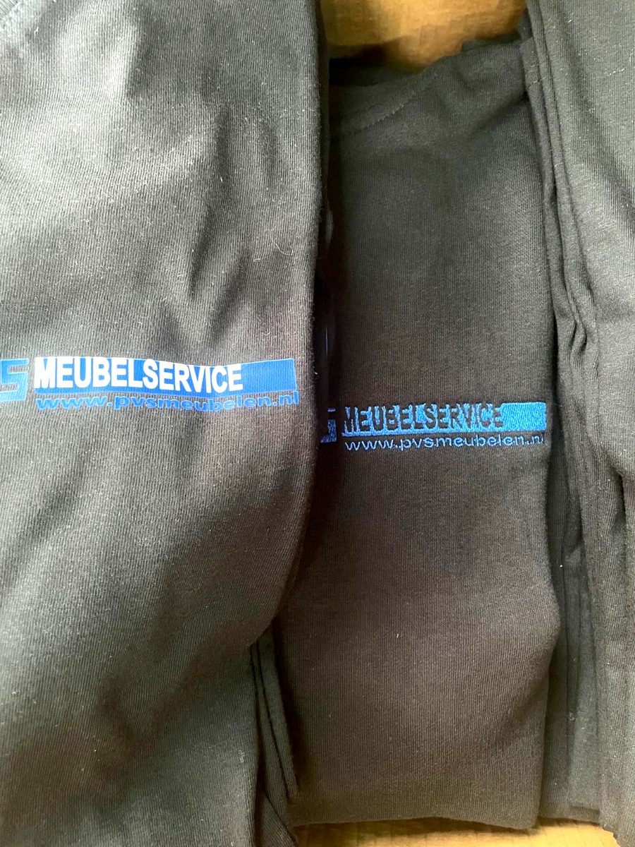 Bedrijfskleding voor PVS Meubelen